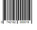 Barcode Image for UPC code 0742182000019