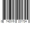 Barcode Image for UPC code 0742315221724