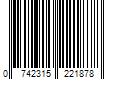 Barcode Image for UPC code 0742315221878