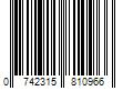 Barcode Image for UPC code 0742315810966