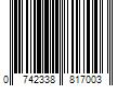 Barcode Image for UPC code 0742338817003