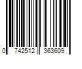 Barcode Image for UPC code 0742512363609