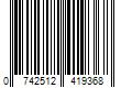 Barcode Image for UPC code 0742512419368