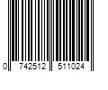 Barcode Image for UPC code 0742512511024