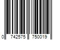 Barcode Image for UPC code 0742575750019