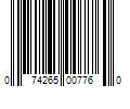 Barcode Image for UPC code 074265007760