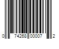 Barcode Image for UPC code 074268000072