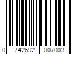 Barcode Image for UPC code 0742692007003