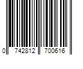 Barcode Image for UPC code 0742812700616