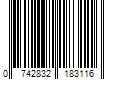 Barcode Image for UPC code 0742832183116