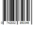 Barcode Image for UPC code 0742832850346