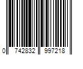 Barcode Image for UPC code 0742832997218