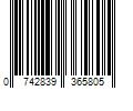 Barcode Image for UPC code 0742839365805