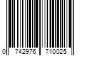 Barcode Image for UPC code 0742976710025