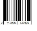 Barcode Image for UPC code 0742985133600