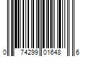 Barcode Image for UPC code 074299016486