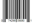 Barcode Image for UPC code 074299098901