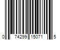 Barcode Image for UPC code 074299150715