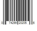 Barcode Image for UPC code 074299202056