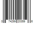 Barcode Image for UPC code 074299203596