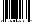 Barcode Image for UPC code 074299213755