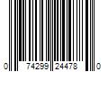 Barcode Image for UPC code 074299244780