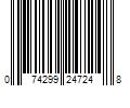 Barcode Image for UPC code 074299247248