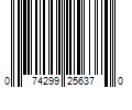 Barcode Image for UPC code 074299256370