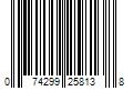 Barcode Image for UPC code 074299258138