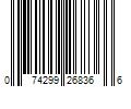 Barcode Image for UPC code 074299268366