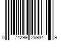 Barcode Image for UPC code 074299269349