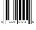 Barcode Image for UPC code 074299505348