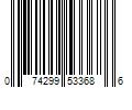 Barcode Image for UPC code 074299533686