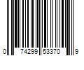 Barcode Image for UPC code 074299533709