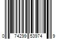 Barcode Image for UPC code 074299539749