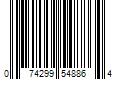 Barcode Image for UPC code 074299548864