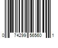 Barcode Image for UPC code 074299565601