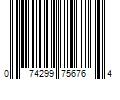 Barcode Image for UPC code 074299756764