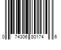 Barcode Image for UPC code 074306801746