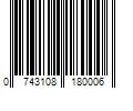 Barcode Image for UPC code 0743108180006