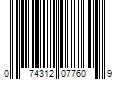 Barcode Image for UPC code 074312077609