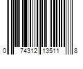 Barcode Image for UPC code 074312135118