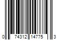 Barcode Image for UPC code 074312147753