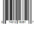 Barcode Image for UPC code 074312163517. Product Name: 