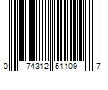 Barcode Image for UPC code 074312511097