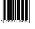 Barcode Image for UPC code 0743129104326