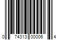 Barcode Image for UPC code 074313000064