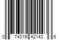 Barcode Image for UPC code 074319421436