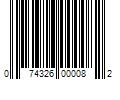 Barcode Image for UPC code 074326000082