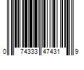 Barcode Image for UPC code 074333474319